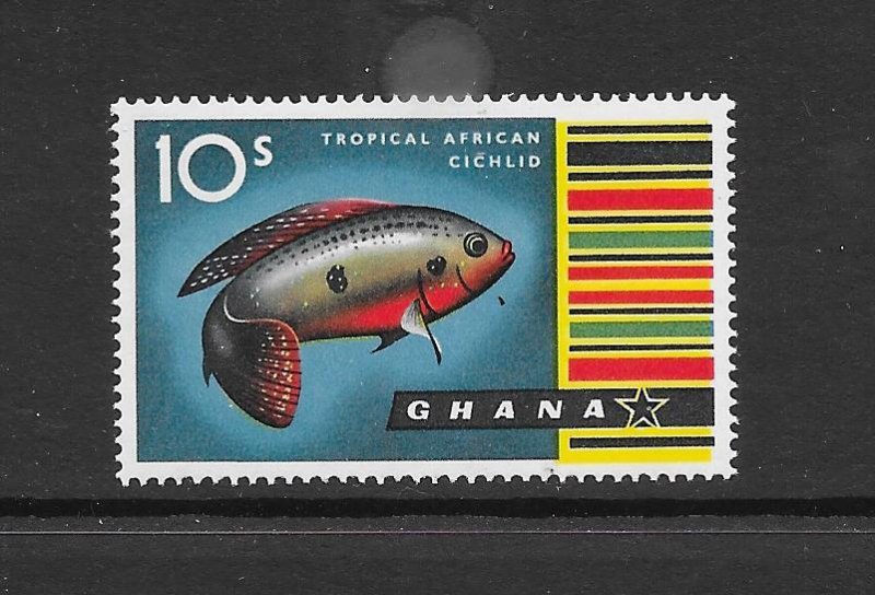 FISH - GHANA #60  MNH