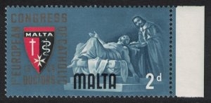 Malta 'Nicola Cotoner tending Sick Man' painting by M. Preti 2d 1964 MNH SG#318