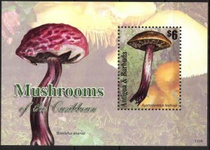 Antigua and Barbuda 2011 Mushrooms S/S MNH