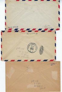 CALIFORNIA - 6 EVENT AIR MAIL COVERS 1929-1930s VARIOUS CITIES CANCELS - C21