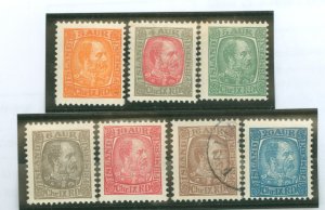 Iceland #34-40 Unused Single