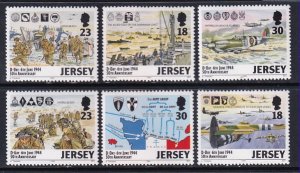 Jersey 670-675 MNH VF