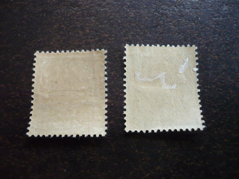 Stamps - French Indo-China - Scott# 94-95 - Mint Hinged Partial Set of 2 Stamps