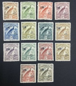 MOMEN: PAPUA NEW GUINEA SG #163-176 1931 MINT OG H/5NH £300+ LOT #64646