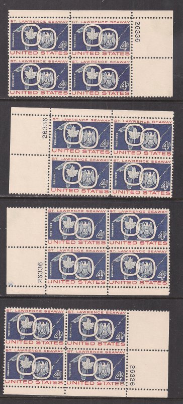 UNITED STATES SC# 1131  MATCHED SET PL#26336  FVF/MNH 1959