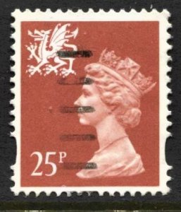 STAMP STATION PERTH Wales #WMH60 QEII Definitive Used 1971-1993