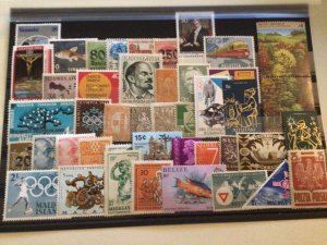 Worldwide mounted mint mixed stamps A9578