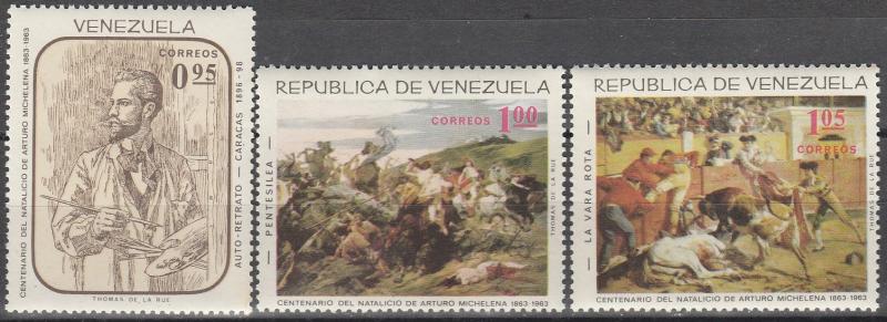 Venezuela #899-901  MNH CV $3.40  (K278)