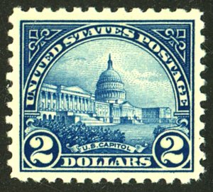 U.S. #572 MINT OG NH