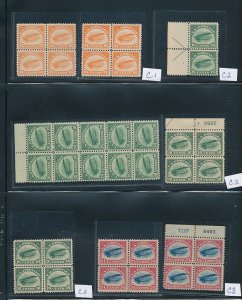 U.S FIRST ISSUES AIRMAILS - 423913