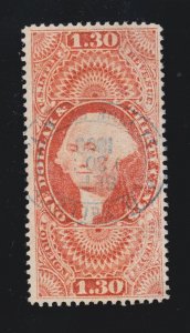 US R77c $1.30 Foreign Exchange Used VF SCV $120