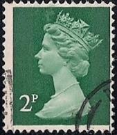 Great Britain #625 2P Queen Elizabeth 2, Stamp used F