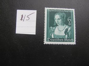 Germany 1939 MNH  SC B146 SET  XF 35 EUROS (115)