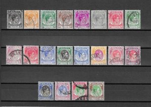 MALAYA/PENANG 1949/52 SG 3/22 USED Cat £65