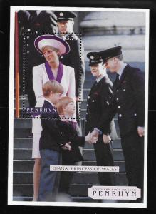 Penrhyn  Scott 454  MNH  Princess Diana