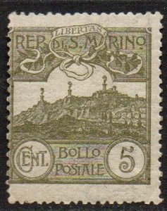 San Marino Sc #43 Mint Hinged