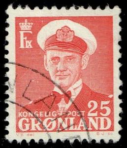 Greenland #32 Frederik IX; Used (0.85)