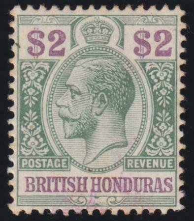 British Honduras 1913-1916 SC 83 MLH