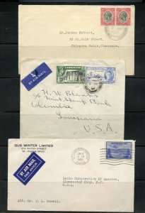 BRITISH COMMONWEALTH LOT OF NINE COMMERICIAL COVERS