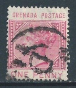 Grenada #21 Used 1p Queen Victoria