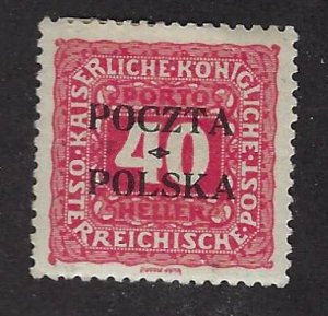 Poland SC J7 Signed Mint F-VF....Tough to Find!