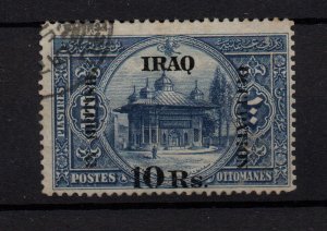 Iraq Br Occupation 10R on 100PI good used SG14 WS38671