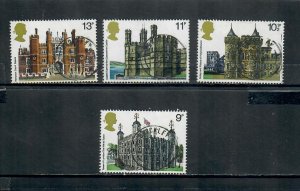 G.B 1978 COMMEMORATIVES  SET ARCHITECTURE  USED  h 121220