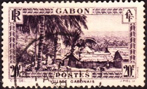 Gabon #147 Used