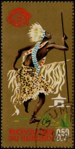 Burundi 91 - Cto - 6.50fr Dancer / NY World's Fair (1964) +