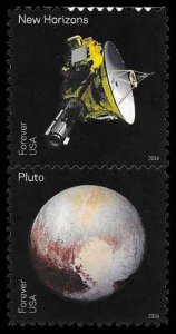 PCBstamps  US #5077/5078a Pair 94c(2x{47c})Pluto Explored, MNH, (17)