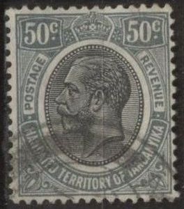 Tanganyika 37 (used) 50c George V, gray & black (1927)