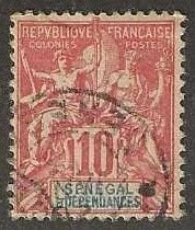 Senegal 41, used, 1900. (s622)