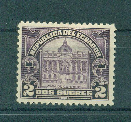 Ecuador sc# RA13 mh cat value $11.50