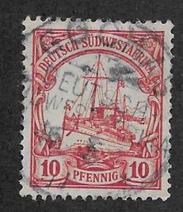 GERMAN SOUTH WEST AFRICA SC# 28a  VF/U