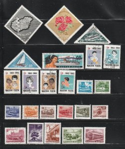 Hungary Collection H, 86 Stamps - 4 Scans - All The stamps are in the scans.
