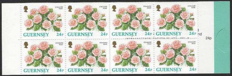 Guernsey #488c  MNH Complete Booklet of 8