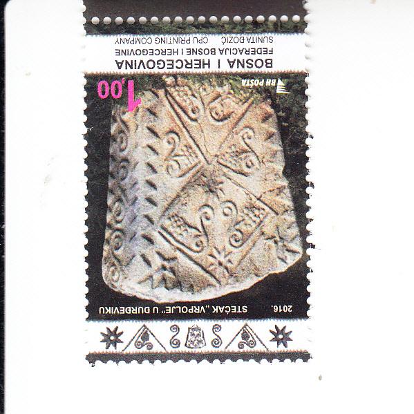 2016 Bosnia & Herzegovina Tombs Cultural Heritage (Scott 770) MNH