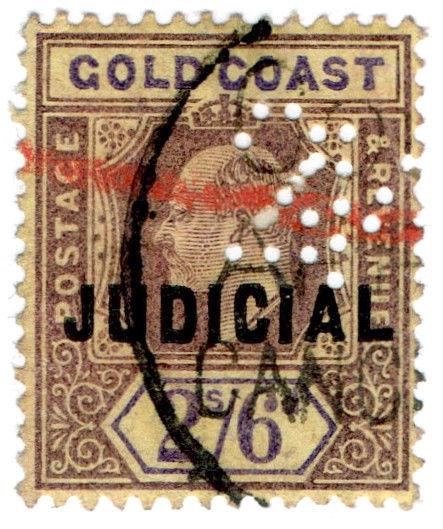 (I.B) Gold Coast Revenue : Judicial 2/6d