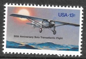 USA 1710: 13c Lindbergh Flight, MNH, VF