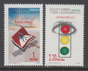 Turkish Republic of Northern Cyprus 739-740 MNH VF