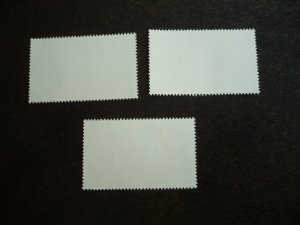 Stamps - Upper Volta - Scott# 474,475,477 - CTO Part Set of 3 Stamps
