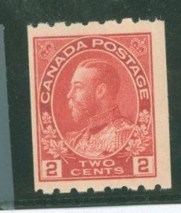 Canada #124 Mint (NH) Single