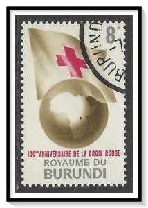 Burundi #54 Red Cross CTO NH