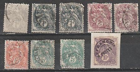 #109-11,113,115 France Used