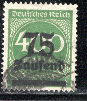 Germany Reich Scott # 251, used, Mi # 287a, exp h/s