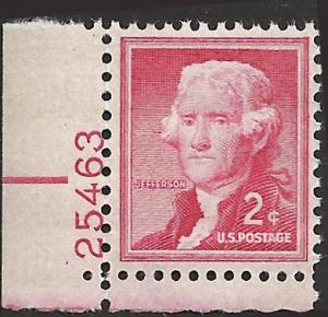 # 1033 MINT NEVER HINGED THOMAS JEFFERSON