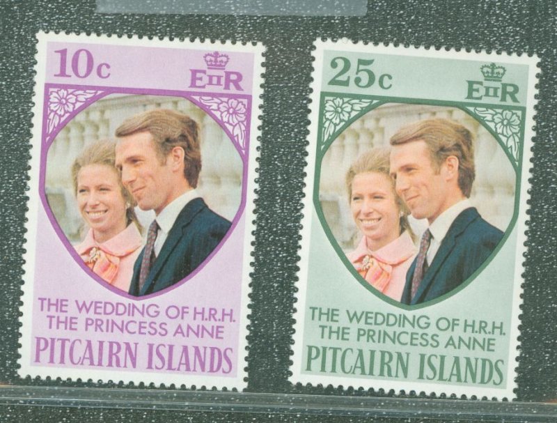 Pitcairn Islands #135-136  Single (Complete Set)