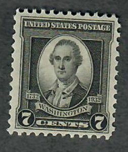 712 George Washington MNH Single