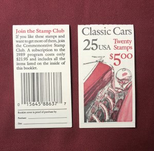 US BK164 2 booklets CV $26