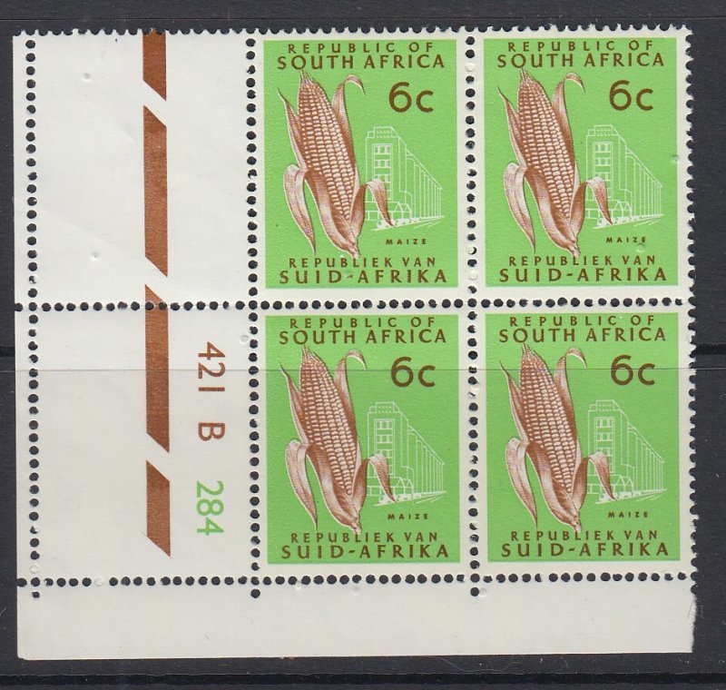 South Africa, Scott 380, MNH blocks of four